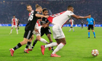 Beşiktaş Ajax'a 2-0 mağlup oldu
