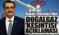 Bakan Dönmez'den 'doğal gaz kesintisi' açıklaması