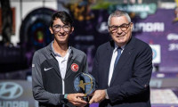 Mete Gazoz'a Meksika'dan ödül