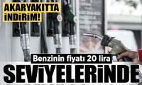 Akaryakıtta indirim: Benzinin fiyatı 20 lira seviyelerine geriledi