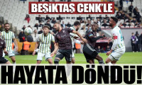 Beşiktaş, Cenk Tosun'la hayata döndü