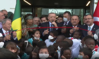 Erdoğan, Türkiye'nin Dakar Büyükelçiliği kançılarya binasının açılışını yaptı
