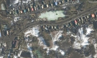 Rusya'nın askeri harekatı uzaydan böyle görüntülendi
