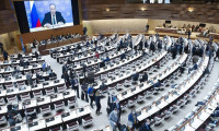 Lavrov'un konuşması BM'de diplomatlarca protesto edildi