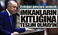 Erdoğan gençlere seslendi: İmkanların kıtlığına teslim olmayın
