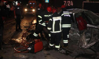 Manisa'da feci kaza: 4 ölü, 2 yaralı