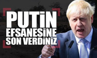 Johnson, Ukrayna parlamentosuna seslendi: 'Putin efsanesine' son verdiniz