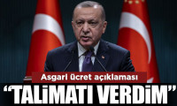 Erdoğan'dan asgari ücret açıklaması: Talimatı verdim