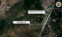 Fenerbahçe’ye 125 bin metrekarelik dev arazi!