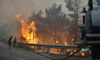 Datça'da orman yangını 