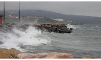 Valilik uyardı Marmara Denizi'nde  fırtına