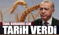 Cumhurbaşkanı Erdoğan, 'tahıl koridoru' için tarih verdi
