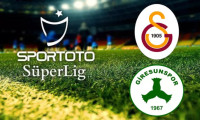 Galatasaray Giresunspor ile karşılaşacak