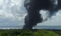Küba: Tankerde çıkan yangın sanayi bölgesine sıçradı