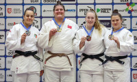 Milli judocu Hilal Öztürk,  Çekya'da altın madalya kazandı