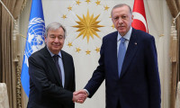 Erdoğan, Guterres'le bir araya geldi