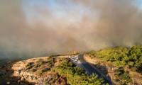 Mersin'de orman yangını! Kontrol altına alındı