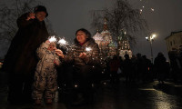 Rusya'da havai fişek gösterileri ve kutlama yapılmadı