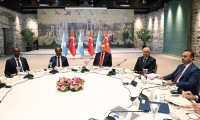 Erdoğan, Somali Cumhurbaşkanı Mahmud ile Dolmabahçe’de görüştü