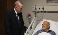 Cumhurbaşkanı Erdoğan'dan eski Devlet Bakanı Aksay'a ziyaret 