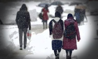 Kar yağışı sebebiyle Iğdır'da ve Ağrı'nın bazı köy okullarında eğitime ara verildi