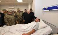 Savunma Bakanı Güler yaralı askerleri ziyaret etti