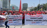 GENEL-İŞ Sendikası üyeleri iş bırakma eylemi yaptı