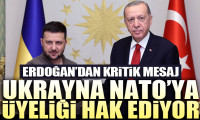 Erdoğan'dan NATO mesajı: Ukrayna üyeliği hak ediyor
