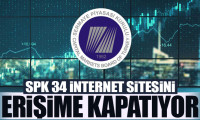 SPK izinsiz 34 internet sitesini erişime kapatıyor