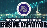 SPK izinsiz 25internet sitesini erişime kapatıyor