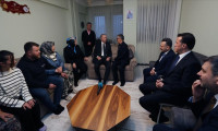 Cumhurbaşkanı, şehit Evcin'in ailesini ziyaret etti