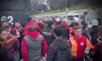  Beşiktaş ve Galatasaray taraftarları arasında gerginlik!