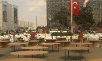 Taksim iftara hazır