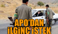 Apo PKK'lılar için araba istedi