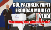 Marmaray açılışında müjde!