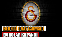 Galatasaray borçları kapattı