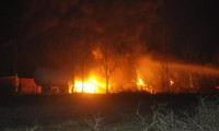 Tekirdağ OSB'de fabrika yandı
