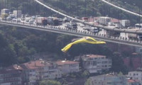 Köprüde Fenerbahçe hazırlığı