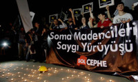 Kadıköy'de Soma yürüyüşü