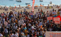 Fethiye'de plaj ayaklanması