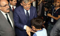'Başbakan Gül' sloganıyla karşılandı