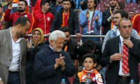 Galatasaray tribününde sürpriz konuk