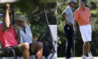 Obama'nın golf keyfi