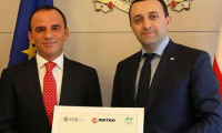 Galip Öztürk Gürcistan Başbakanı ile buluştu