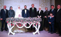 Erdoğan ve Davutoğlu nikah şahidi