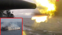 Rus savaş gemileri ateş açtı!