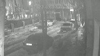 Şafak Mahmutyazıcıoğlu'na saldırı sırasında restoran kapısı önünde yaşananlar kamerada