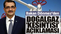 Bakan Dönmez'den 'doğal gaz kesintisi' açıklaması