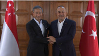 Bakan Çavuşoğlu, Singapurlu mevkidaşı  ile görüştü
