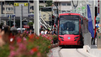 Bursa'da tramvay hattı açıldı